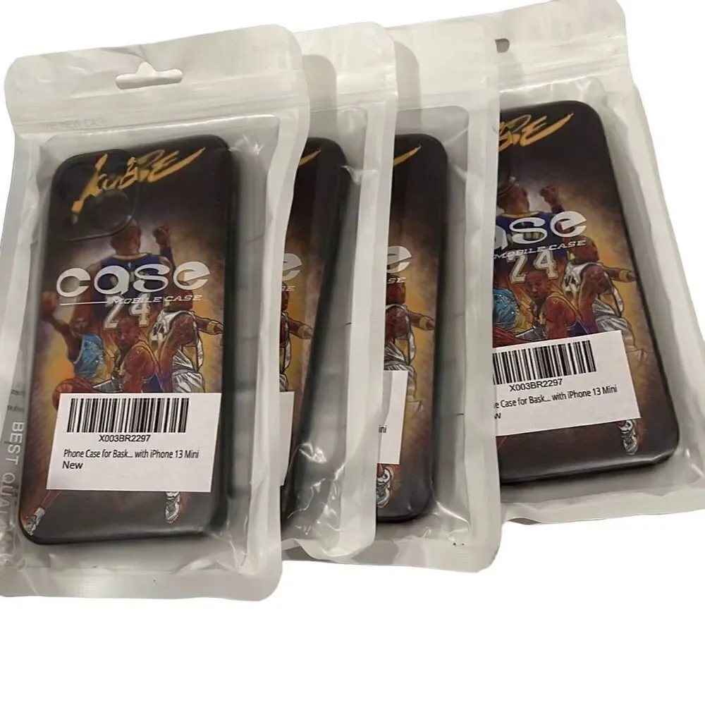 Lot of 11 IPhone 13 mini silicone Kobe Bryant cases New